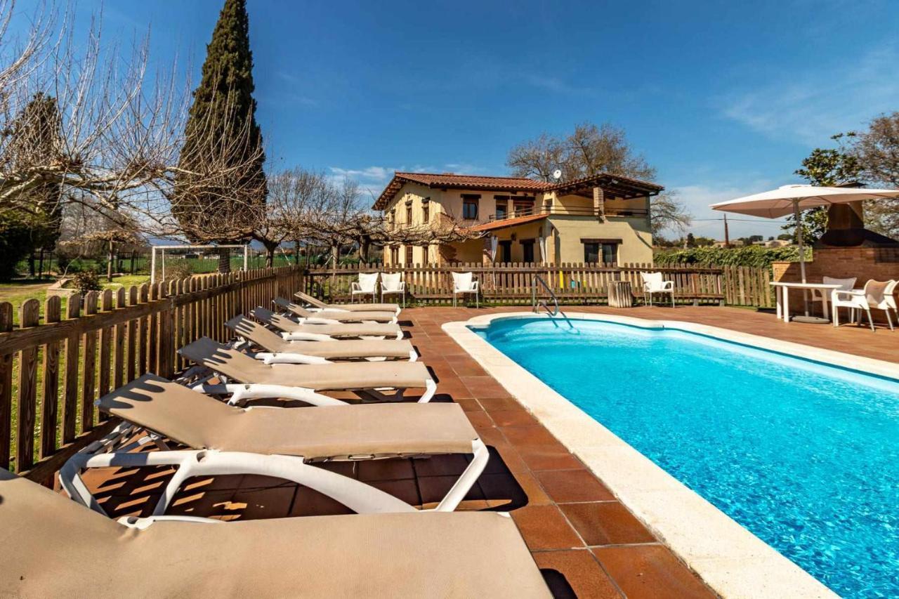 Can Salva Casa Rural En Magnifico Entorno Natural Girona Kültér fotó